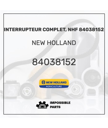 INTERRUPTEUR COMPLET, NHF 84038152 Par le système avancé 