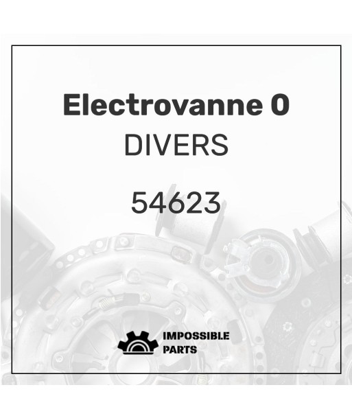 ELECTROVANNE *******DESTOCKER GROUPE******** Dans la société mordern