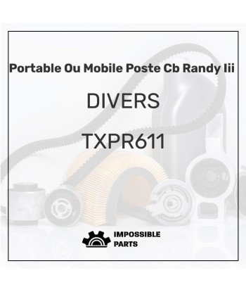 PORTABLE OU MOBILE POSTE CB RANDY III Venez découvrir notre 