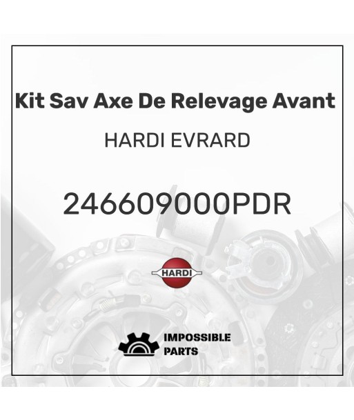 KIT SAV AXE DE RELEVAGE AVANT en ligne