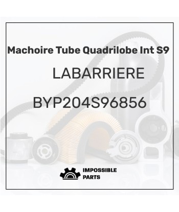 MACHOIRE TUBE QUADRILOBE INT S9 Faites des économies