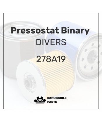 PRESSOSTAT BINARY meilleur choix