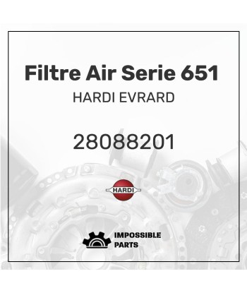 FILTRE AIR SERIE 651 le concept de la Pate a emporter 