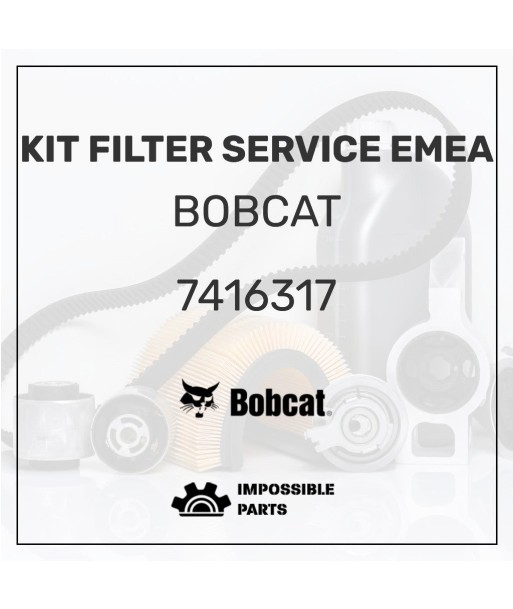 KIT FILTER SERVICE EMEA , 7416317 brillant des détails fins