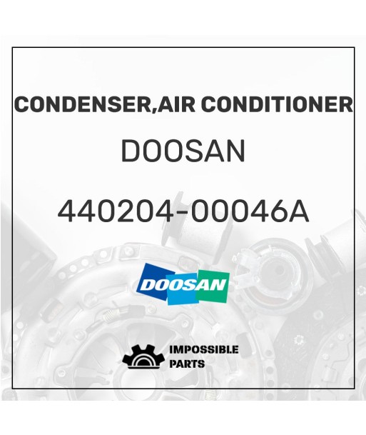 CONDENSER,AIR CONDITIONER , 440204-00046A de pas cher