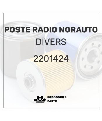 POSTE RADIO NORAUTO , 2201424 Fin de série