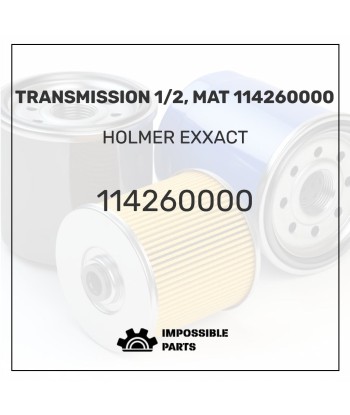 TRANSMISSION 1/2, MAT 114260000 solde