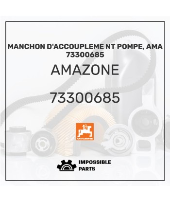 MANCHON D'ACCOUPLEME NT POMPE, AMA 73300685 des créatures d'habitude