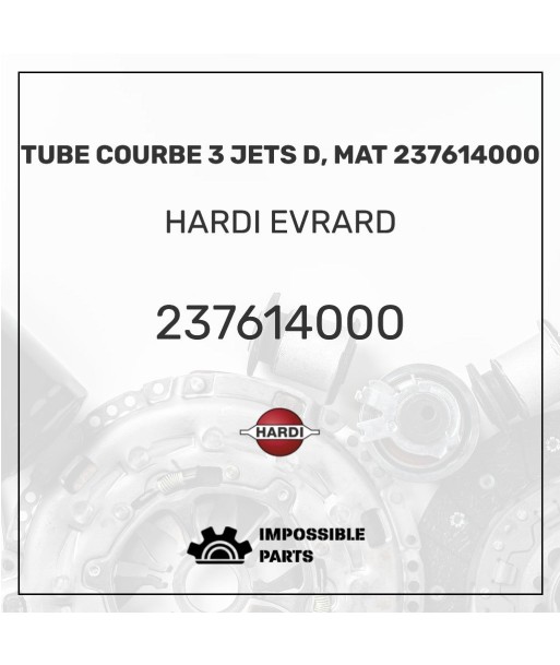 TUBE COURBE 3 JETS D, MAT 237614000 Voir les baskets