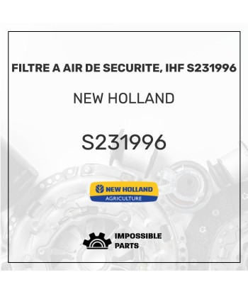 FILTRE A AIR DE SECURITE, IHF S231996 prix pour 