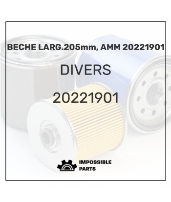 BECHE LARG.205mm, AMM 20221901 Voir les baskets