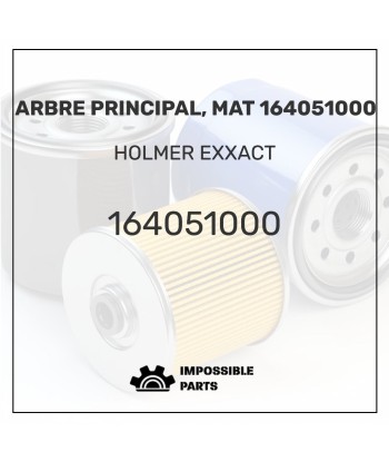 ARBRE PRINCIPAL, MAT 164051000 pas chere