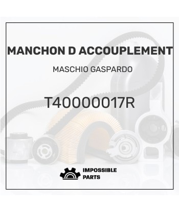 MANCHON D ACCOUPLEMENT pour bénéficier 