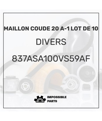 MAILLON COUDE 20 A-1 LOT DE 10 Comparez et commandez 