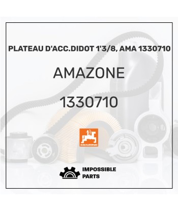 PLATEAU D'ACC.DIDOT 1'3/8, AMA 1330710 les muscles