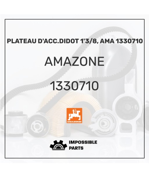 PLATEAU D'ACC.DIDOT 1'3/8, AMA 1330710 les muscles