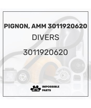 PIGNON, AMM 3011920620 Comparez et commandez 