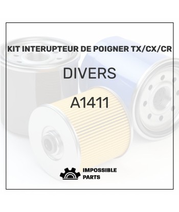 KIT INTERUPTEUR DE POIGNER TX/CX/CR plus qu'un jeu 