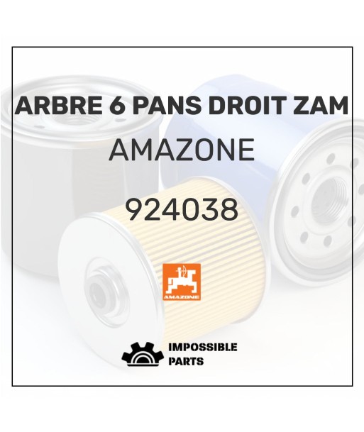 ARBRE 6 PANS DROIT ZAM suggérées chez