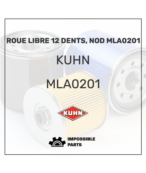 ROUE LIBRE 12 DENTS, NOD MLA0201 de technologie