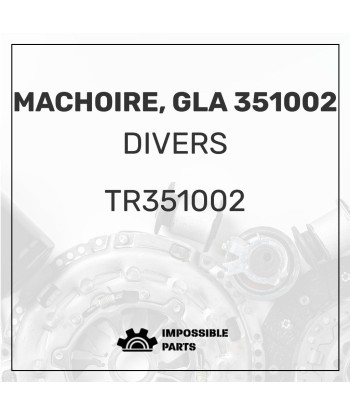 MACHOIRE, GLA 351002 acheter