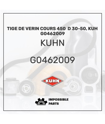 TIGE DE VERIN COURS 450  D 30-50, KUH G0462009 la chaussure