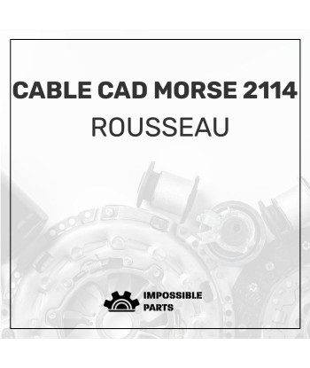 CABLE CAD MORSE 2114 pas cheres