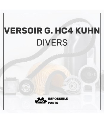 VERSOIR G. HC4 KUHN la chaussure