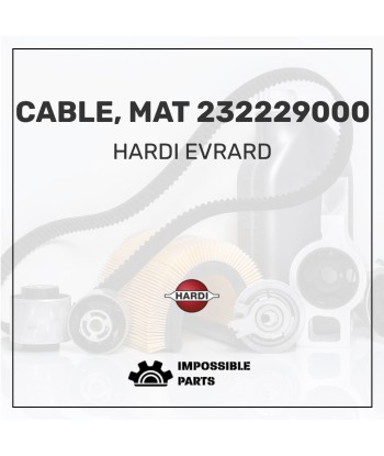 CABLE, MAT 232229000 En savoir plus