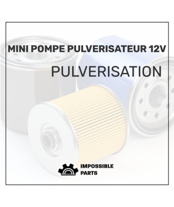 MINI POMPE PULVERISATEUR 12V livraison gratuite