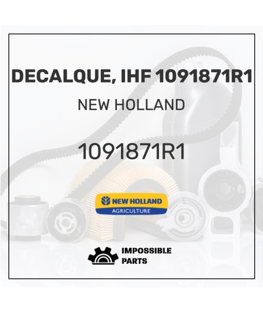 DECALQUE, IHF 1091871R1 Faites des économies